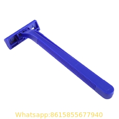 Plastic Medical stainless steel Twin Blade disposable razors for men