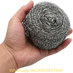 6pc Stainless Steel Cleaning Ball/Dish Bowl Stainless Steel Scrubber Metal Sponge Scrubbers
