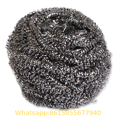 Kitchen Cleaning Sponge Wire Ball 304 Stainless Steel Scourer Cleaning Ball Steel Scrubber for Dining Room