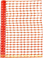 100% virgin HDPE material orange safety fence for road construction alert warning barrier fence net