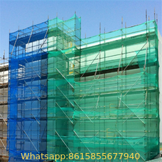 PE safety net for building and construction debris safety net blue color