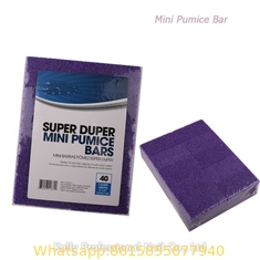Purple Coarse Mini Disposable Pumice Pads Professional Pumice Sponge Healthy Skin Callus Pumice bar
