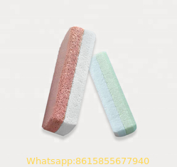 Colorful Two-Sided Glass Pumice Stone For Callus Remover