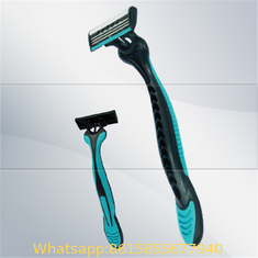 R319 Wholesale Professional Manufacturer disposable triple blade razor with lubricating strips