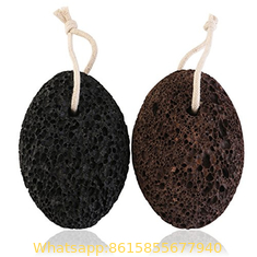 High quality easy to remove dead skin oval shape natural volcanic pumice stone for feet