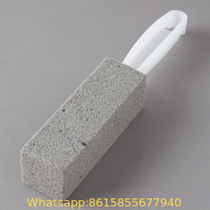 China Pumice Stones for Cleaning with Handle Pumice Sticks for Removing Toilet Bowl Ring, Bath, Household, Kitchen (2 Packs) supplier