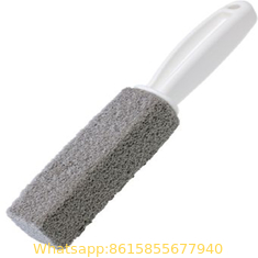 Pumice Stone For Toilet Cleaning, Pumice With Handle, Powerfully Cleans Hard Water Rings And Stains, Suitable For Stain