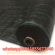 PP plastic black anti weed mat/woven fabric mat/Black color anti grass ground cover