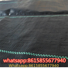 Black PP woven silt fence weed barrier fabric,3ft x 50ft anti grass agricultural weed control mat,garden ground cover we