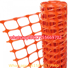 1*50m Portable PE Orange Plastic Warning Mesh Fencing Safety Barrier for Construction