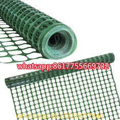 Orange Woven Warning Net is made of high density polyethylenes for the construction and bridge.