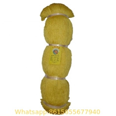 Nylon material Polyester Materials 110D 200D 400D Etc Yellow Colour Single Knot Double Knots Fishing Net