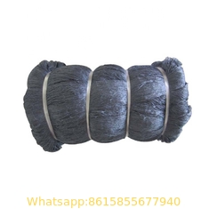 Wholesale Supplier Superior Tenacity High Quality Nylon Multifilament Knotted BLACK DARK Fishing Net