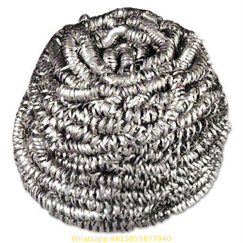hot sale factory price stainless steel ss410 scrubber kitchen scourer
