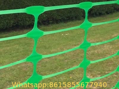 Oval Plastic Barrier Fence - more Visibility and Strength