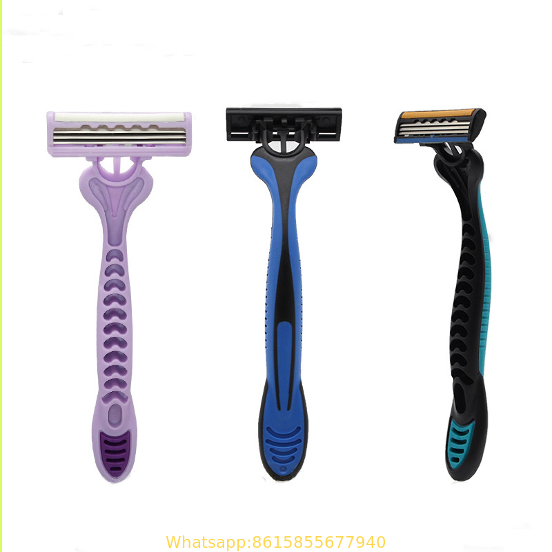 R319 new products big triple blade shaving razor to Mexico, Peru