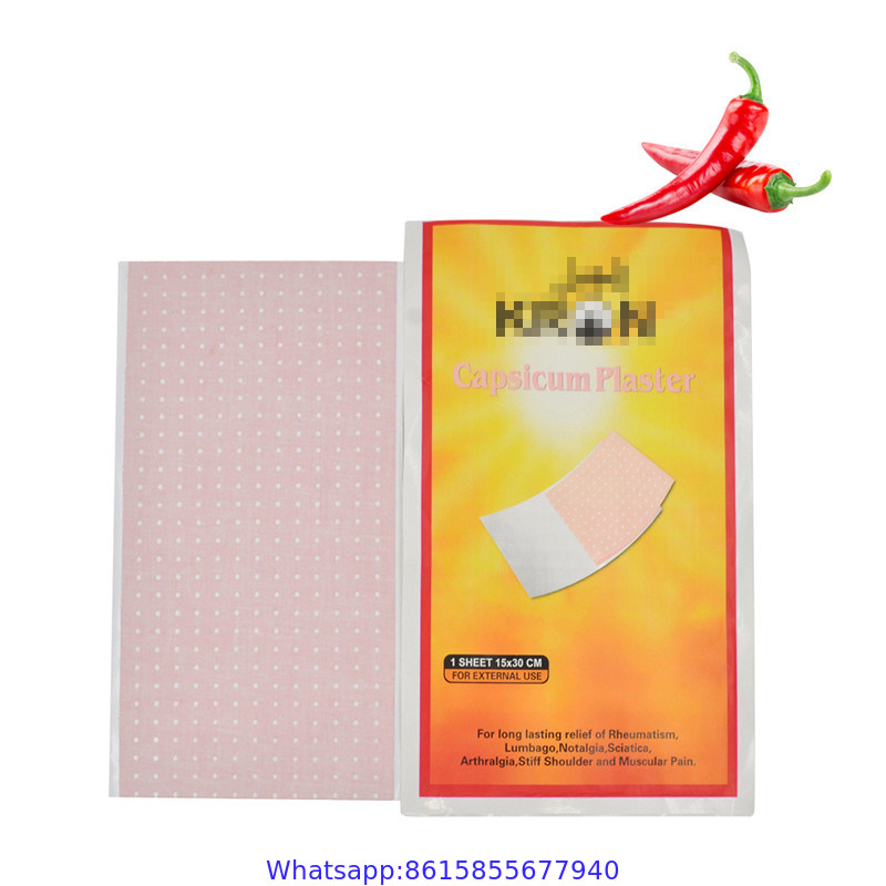 Fast and Effective Capsicum Plaster for Pain Relief patch