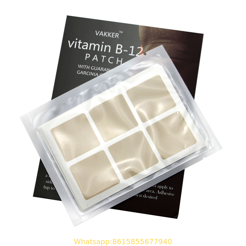 Chinese factory health patch vitamin B patch B12 vitamin patch