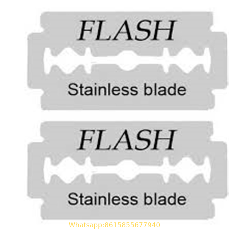 Double Edge Safety Razor Blades 10 count, Stainless Steel Platinum Coated Blades