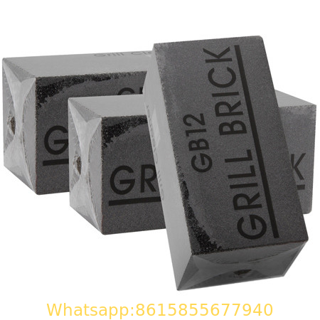 Elaziy Grill Griddle Cleaning Brick Block,Ecological Grill Cleaning Brick, De-Scaling Cleaning Stone for Removing Stains