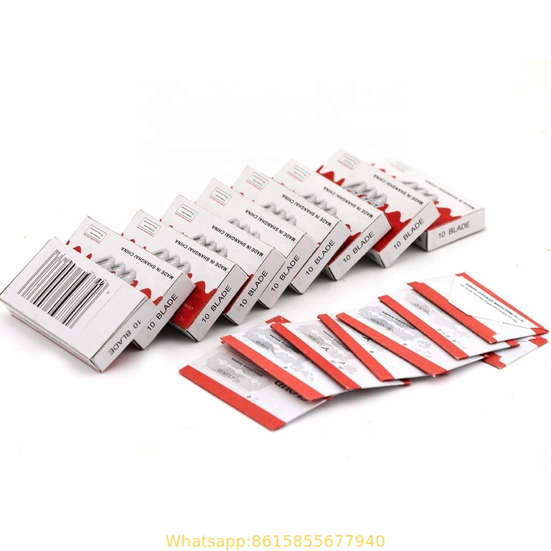 Double edge safety razor blades Competitive price with high quality for stainless steel