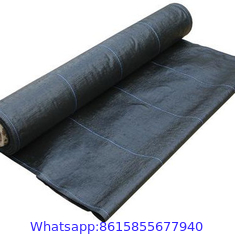 nonwoven anti weed mat Black Film polypropylene material Agriculture Farming weed barrier block fabric Weed Mat