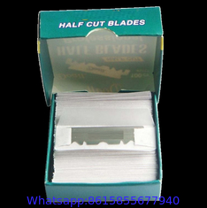 stainless steel disposable single edge and double blade razor blades