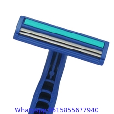 Long Rubber Handle Hair Shaving Razor High Quality Disposable Razor With Trimmer