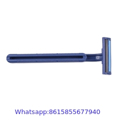 Good quality 2 blade disposable shaving razor and beard trimmer hotel disposable razor for men