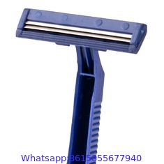 Wholesale Stock Cheap Hotel Disposable Twin Safety Blade Razor Shaving With Plastic Handle