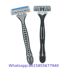 disposable razor twin 2 blade shaving razor with lubricant strip stainless steel blade hot sale AMAZON for man and lady