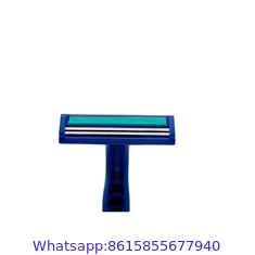 Beauty Care Disposable Shaver for Men Triple Blade Rubber Handle Men's Shaving Razor