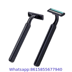 Good quality men razor disposable two blade plastic straight mini shaver