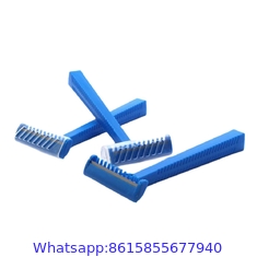 Twin blade high quality disposable razor with lubricant strip and plastic handle