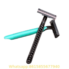 Disposable Razor with 2 or 3 blades MAN maquina de afeitar Handle Shaving machine face shaver OEM customized