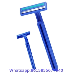 stainless steel Triple Layers Plastic Disposable Razor Disposable Safety Razor Blade