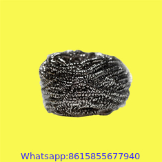 Factory Direct Supply Indoor Household Kitchen Cleaning Metal Scourer Stainless Steel Scrubber