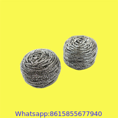 Stainless Steel Scourer / Scrubber Cleaning Ball For Kitchen Cleaning balls chainmail cast iron cleaner