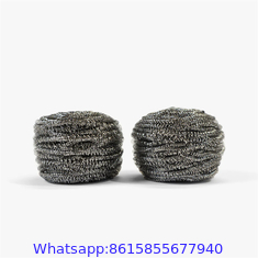 Customized Packaging Pot Wire Scrubber/scourer/cleaning Ball Cleaning SS 410 Stainless Steel Silver Kitchen Sponge