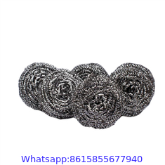 kitchen cleaning Kitchen and pot cleaning stainless steel wire scourer metal Scrubber