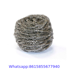 Stainless Steel Scourer Kitchen Wire Washing Balls Scrubbing Sponges