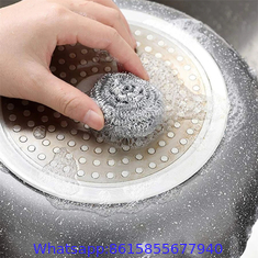 Pot cleaning SS410 stainless steel wire scrubber cleaning ball stainless steel scourer