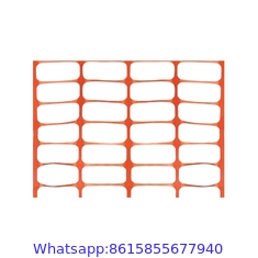 woven orange safety barrier mesh/orange net fence/ plastic snow fence