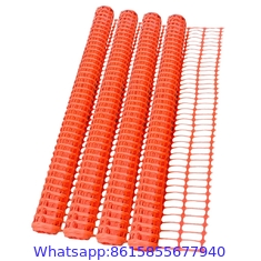 Safety Fence Post Plastic Orange Safety Barrier Snow Fence