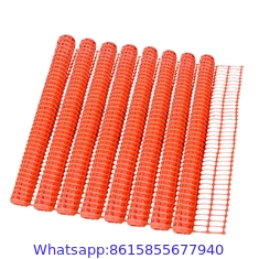 Safety Fence Post Plastic Orange Safety Barrier Snow Fence