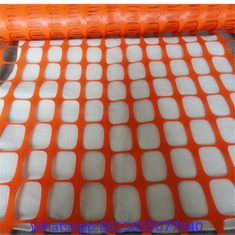 Orange Construction Fencing Netting Plastic Barrier Safety Barrier Fence