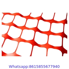 Customized cheap price orange safety net barrier fence plastic mesh barricade net