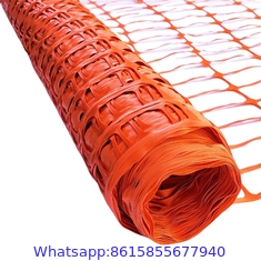 HDPE Orange Plastic Safety Fence Safety Barrier Netting safety barrier mesh crowd control barrier