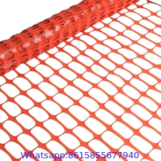 HDPE Orange Plastic Safety Fence Safety Barrier Netting safety barrier mesh crowd control barrier