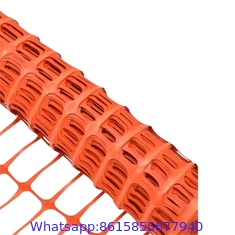 New Zealand market 1X50m 100% HDPE Plastic Orange Safety Barrier Mesh Net